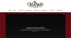 Desktop Screenshot of oldsouthgolf.com