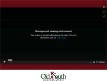 Tablet Screenshot of oldsouthgolf.com